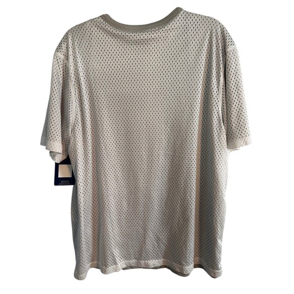 Champion Double Dry Mesh Reversible White/Gray Jersey T-Shirt - XL NWT - Picture 4 of 10